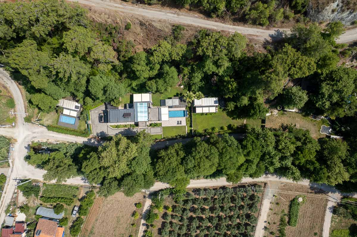 İnlice ‘de Doğanın İçinde Satılık Modern Villa