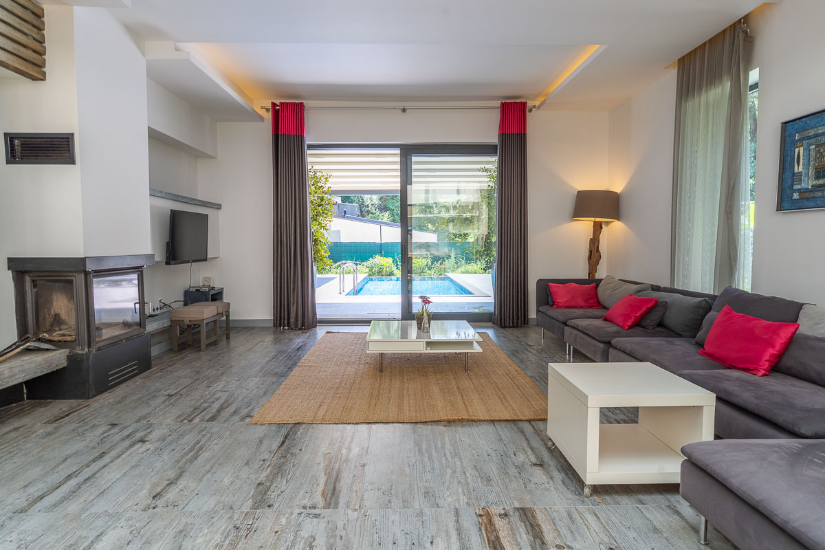 İnlice ‘de Doğanın İçinde Satılık Modern Villa