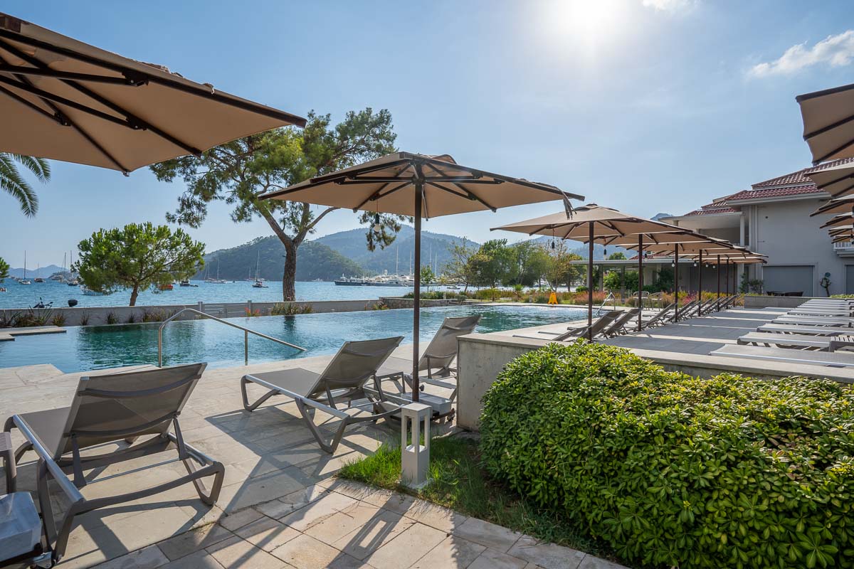 Göcek Safir’ de Özel Havuzlu  Kiralık Ev