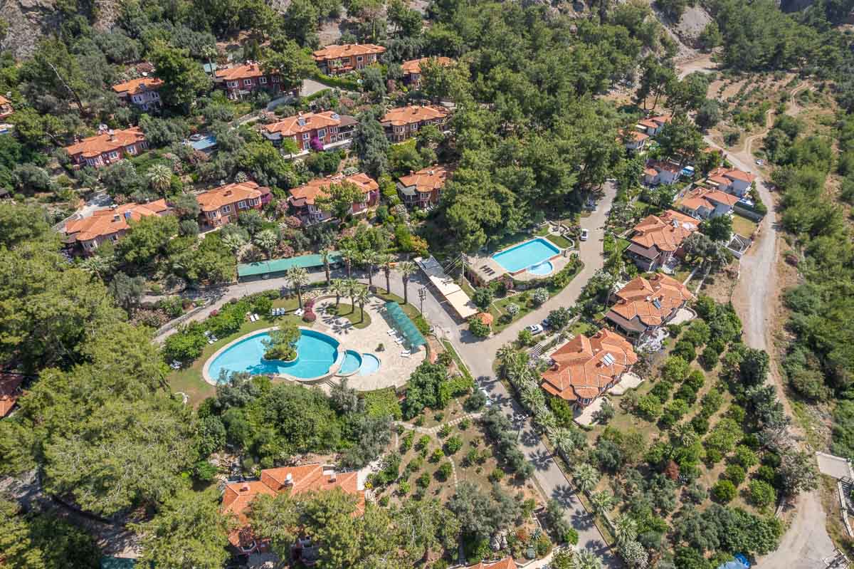 Kalimche Sitesinde Deniz Manzaralı Villa