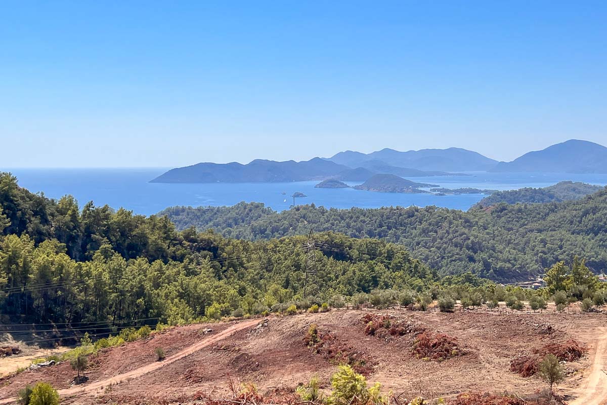 Panoramik Deniz Manzaralı Satılık Arazi