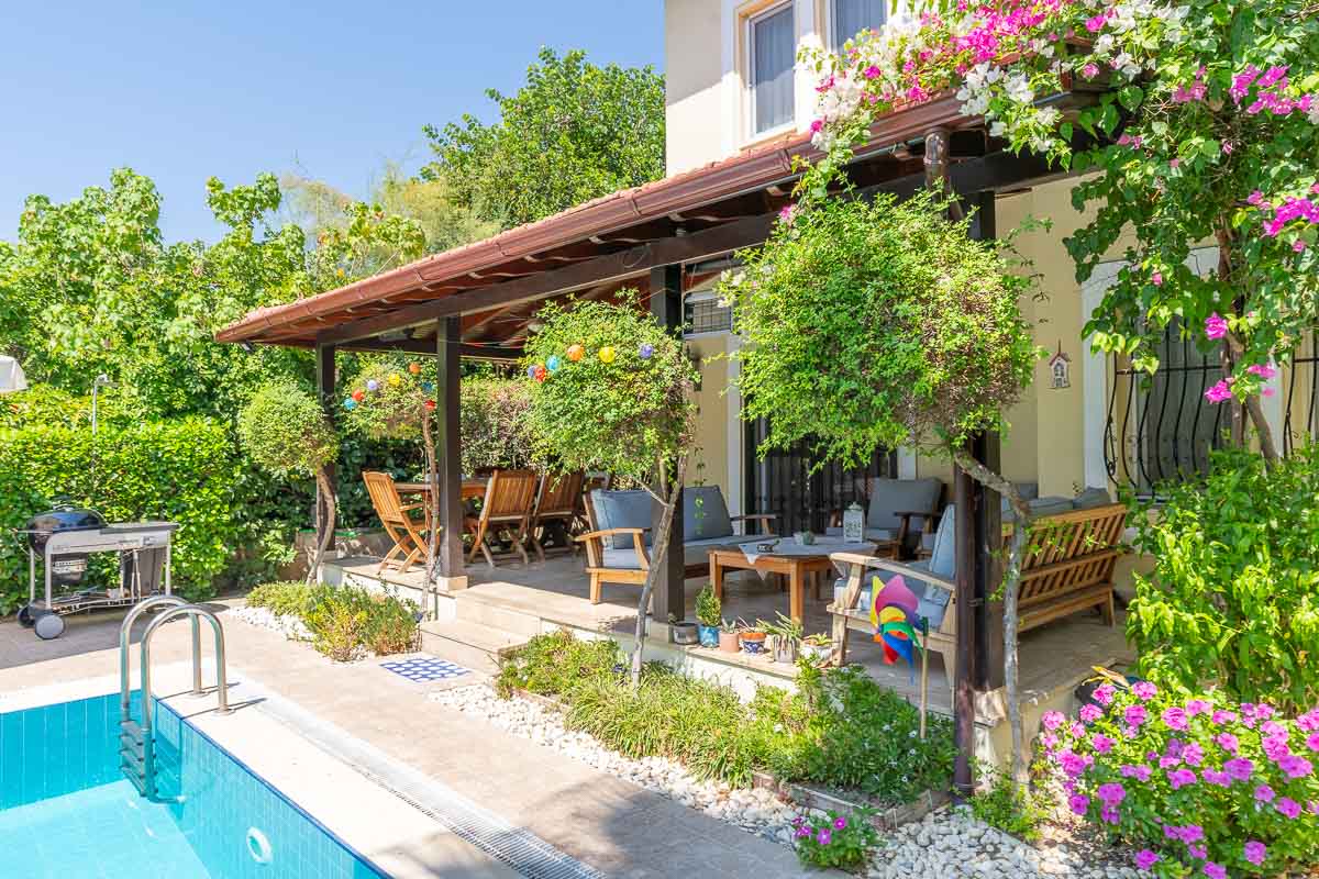 Göcek’te Bahçeli Müstakil Villa