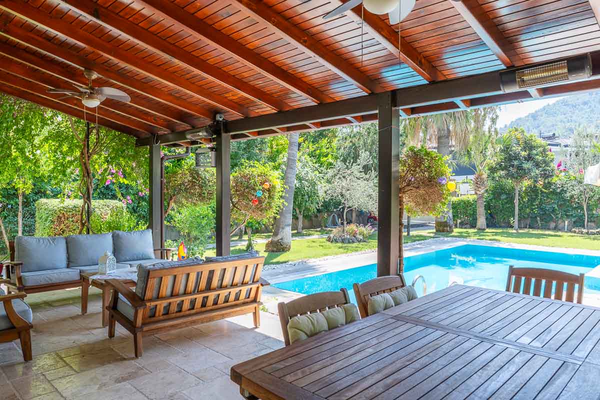 Göcek’te Bahçeli Müstakil Villa
