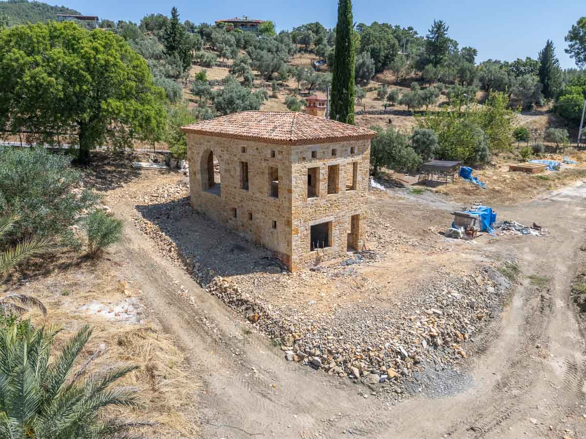 Göcek Yakını Doğal Taş Villa