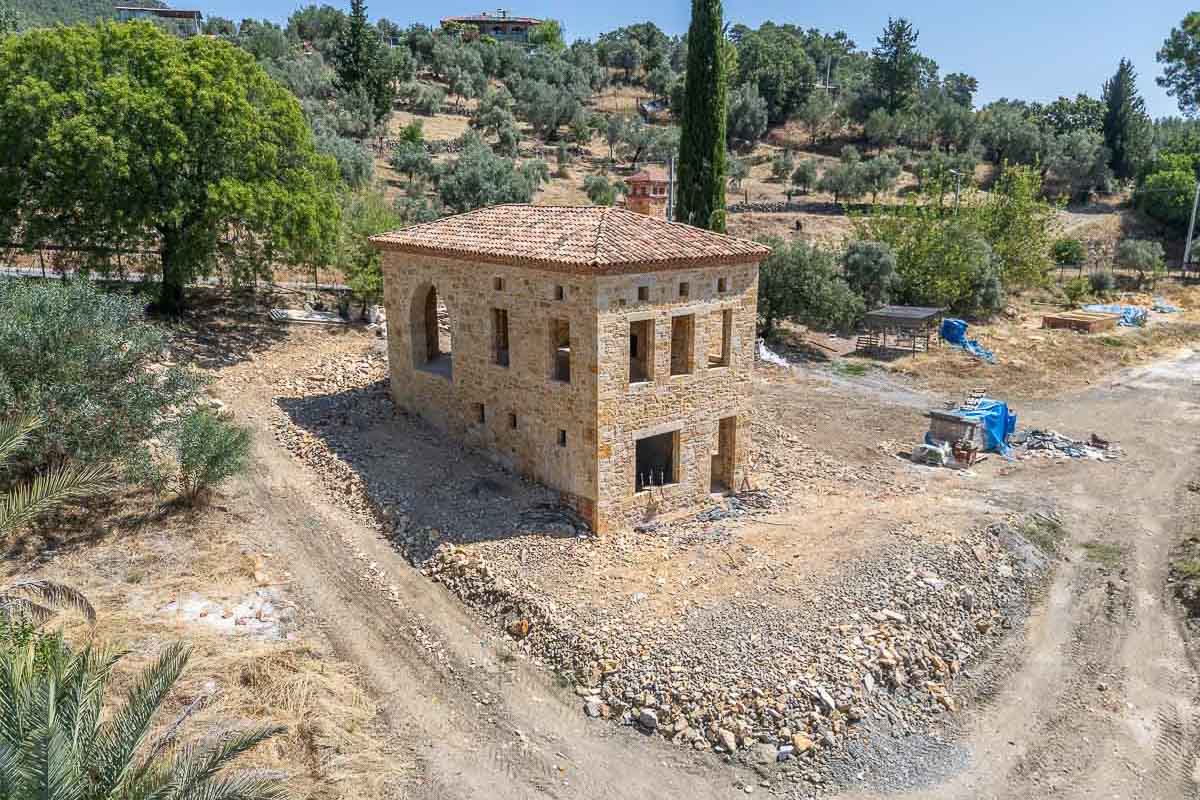 Göcek Yakını Doğal Taş Villa