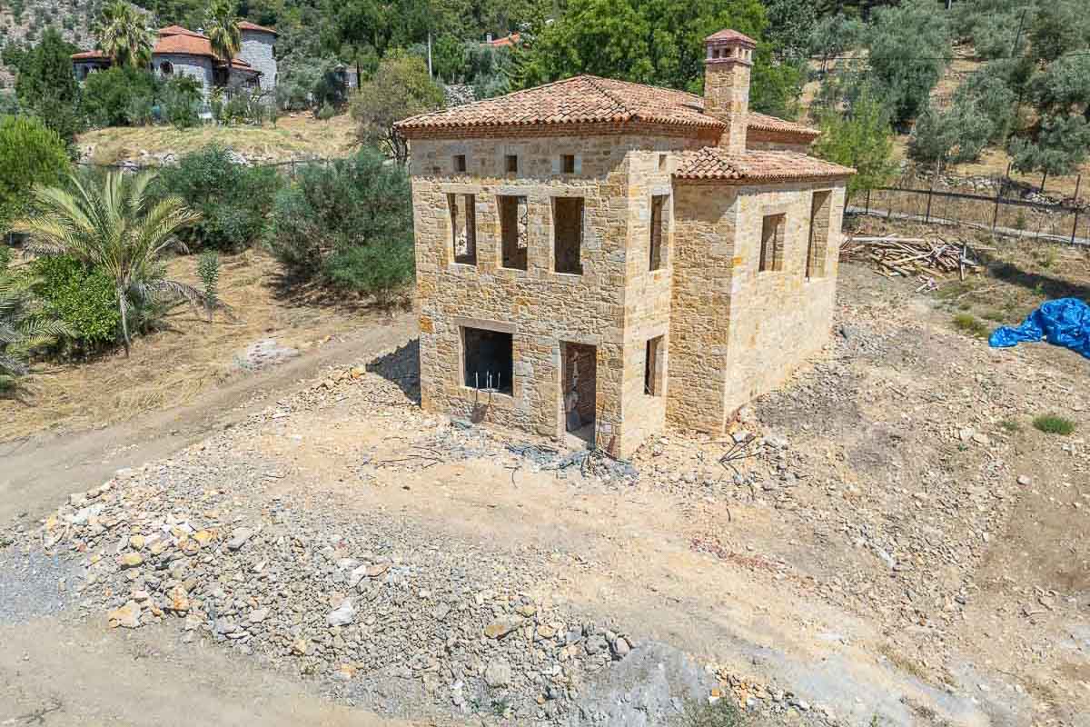 Göcek Yakını Doğal Taş Villa