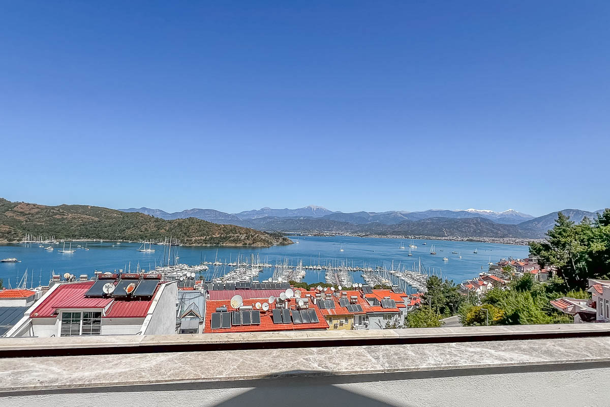 Fethiye Satılık Deniz Manzaralı Dubleks