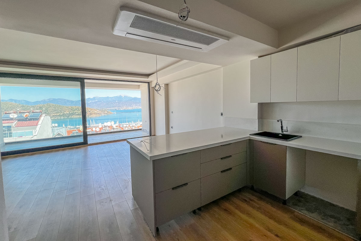 Fethiye Satılık Deniz Manzaralı Dubleks