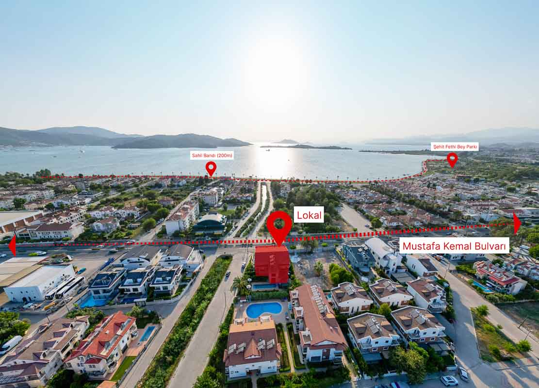 Fethiye’de Eşyalı ve Taşınmaya Hazır Kiralık Ofis