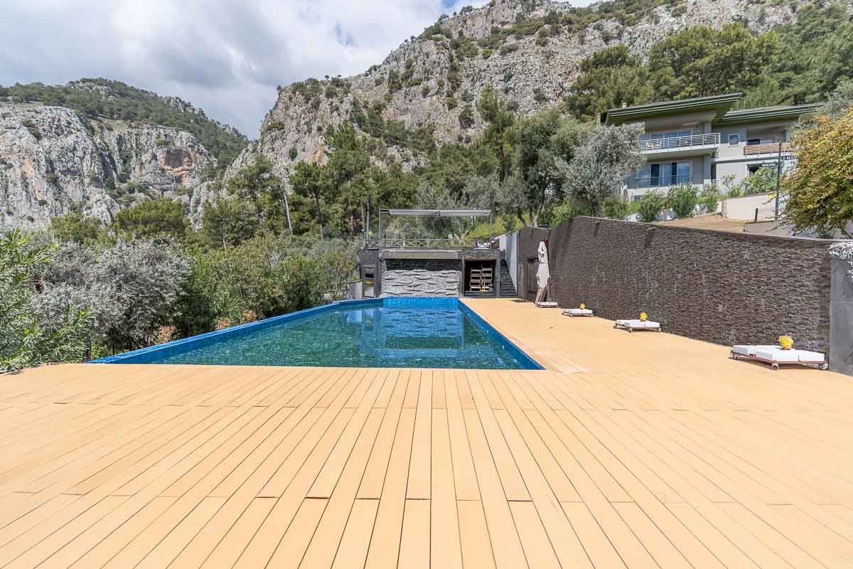 Site İçerisinde Deniz Manzaralı Dubleks